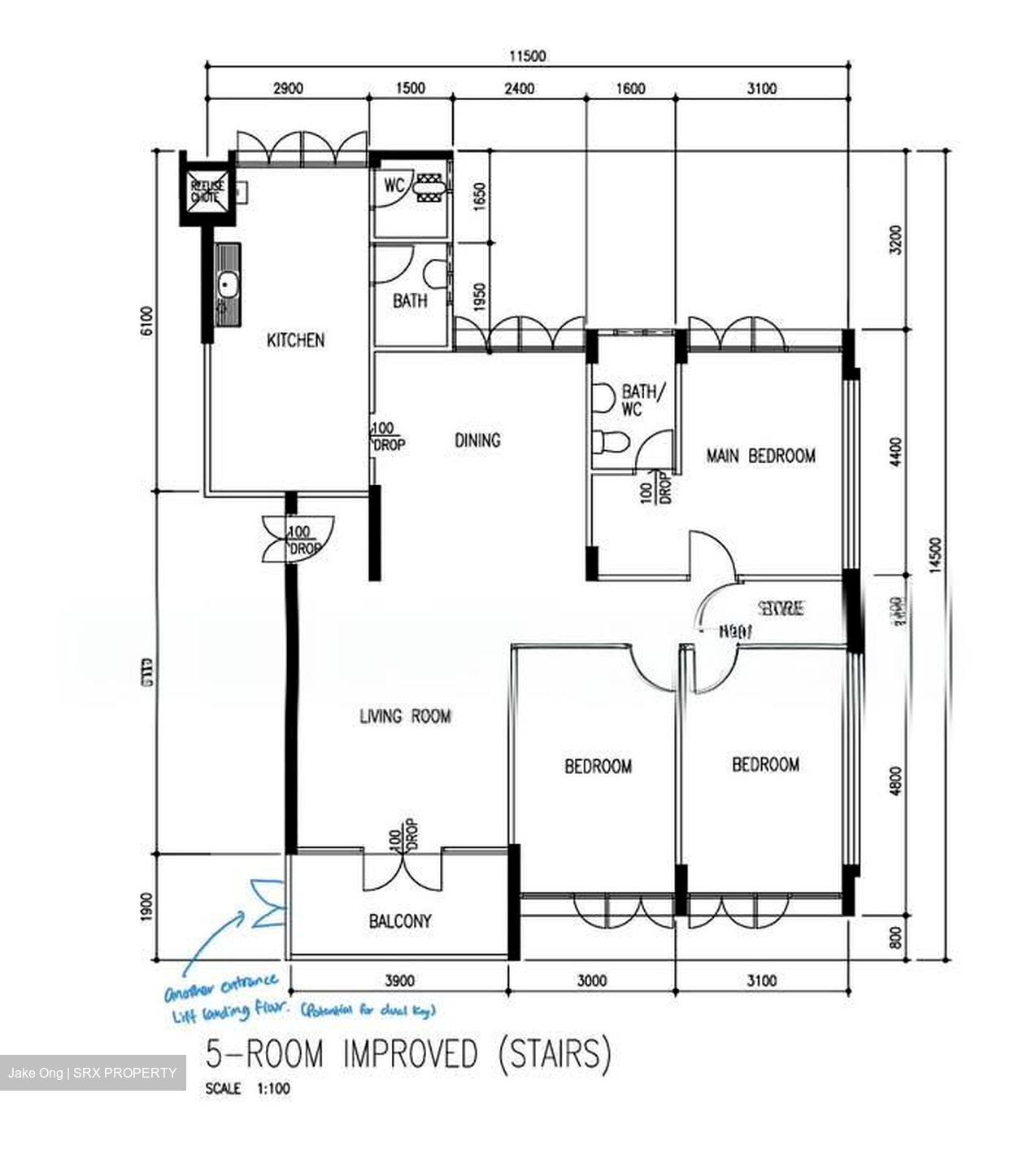 Blk 552 Bedok North Avenue 1 (Bedok), HDB 5 Rooms #557289161